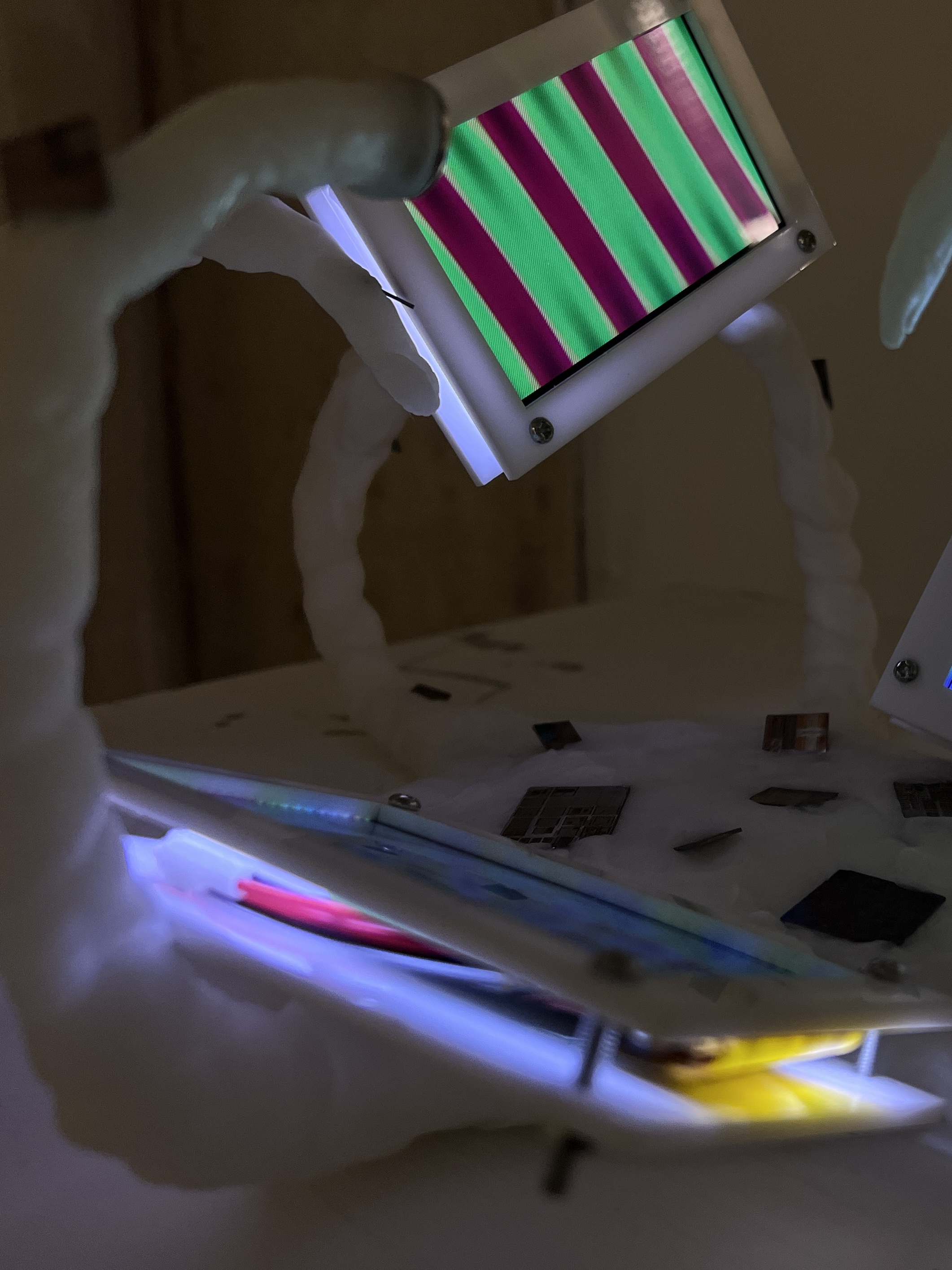 I Gaze into a Bright Light